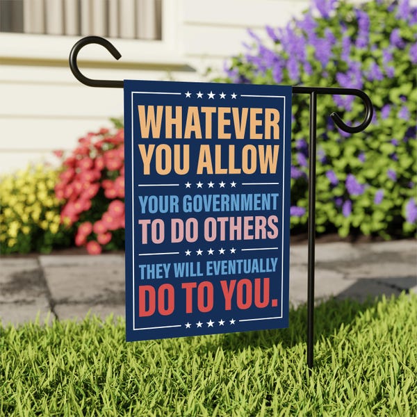 Abolish ICE Garden Flag, Double Sided, Keep the Immigrants, Deport the Racists Flag, Anti-Trump, Resist Racism Flag, Resist Fascism Flag