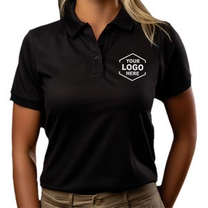 Custom Embroidered Polo Shirt for Men and Women, Personalized & Printed Polo Shirts for Business, Casual Wear, Sports Teams, Work Uniforms