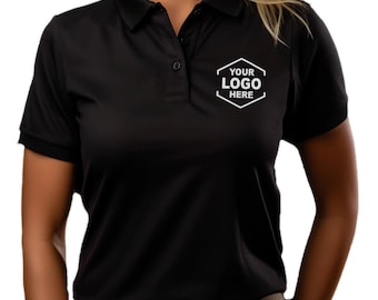 Custom Embroidered Polo Shirt for Men and Women, Personalized & Printed Polo Shirts for Business, Casual Wear, Sports Teams, Work Uniforms