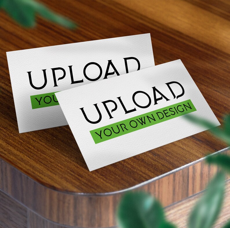 Custom Printed Business Cards Double Sided Customized Business Cards Printing 14pt 16pt Matte & UV Glossy 100 250 500 750 1000 2500 + immagine 2