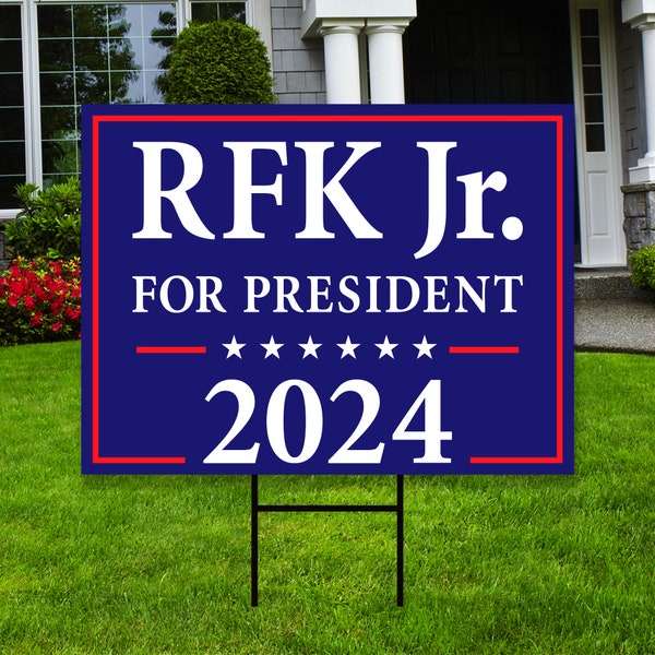Rfk Jr 2024 Banner Etsy Canada