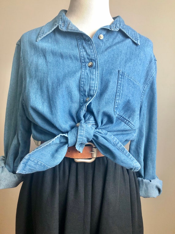denim work shirt