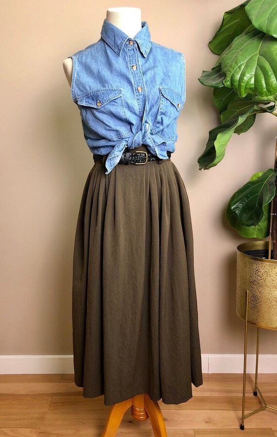 walnut tulip skirt