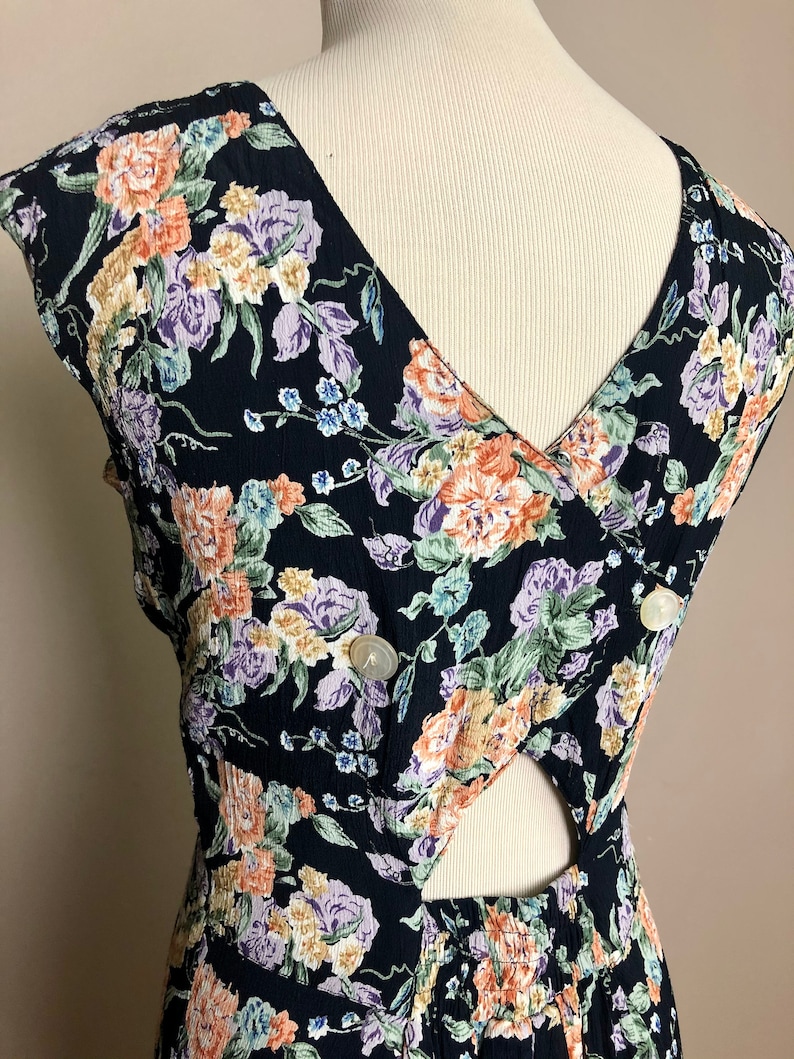 botanical crinkle jumpsuit
