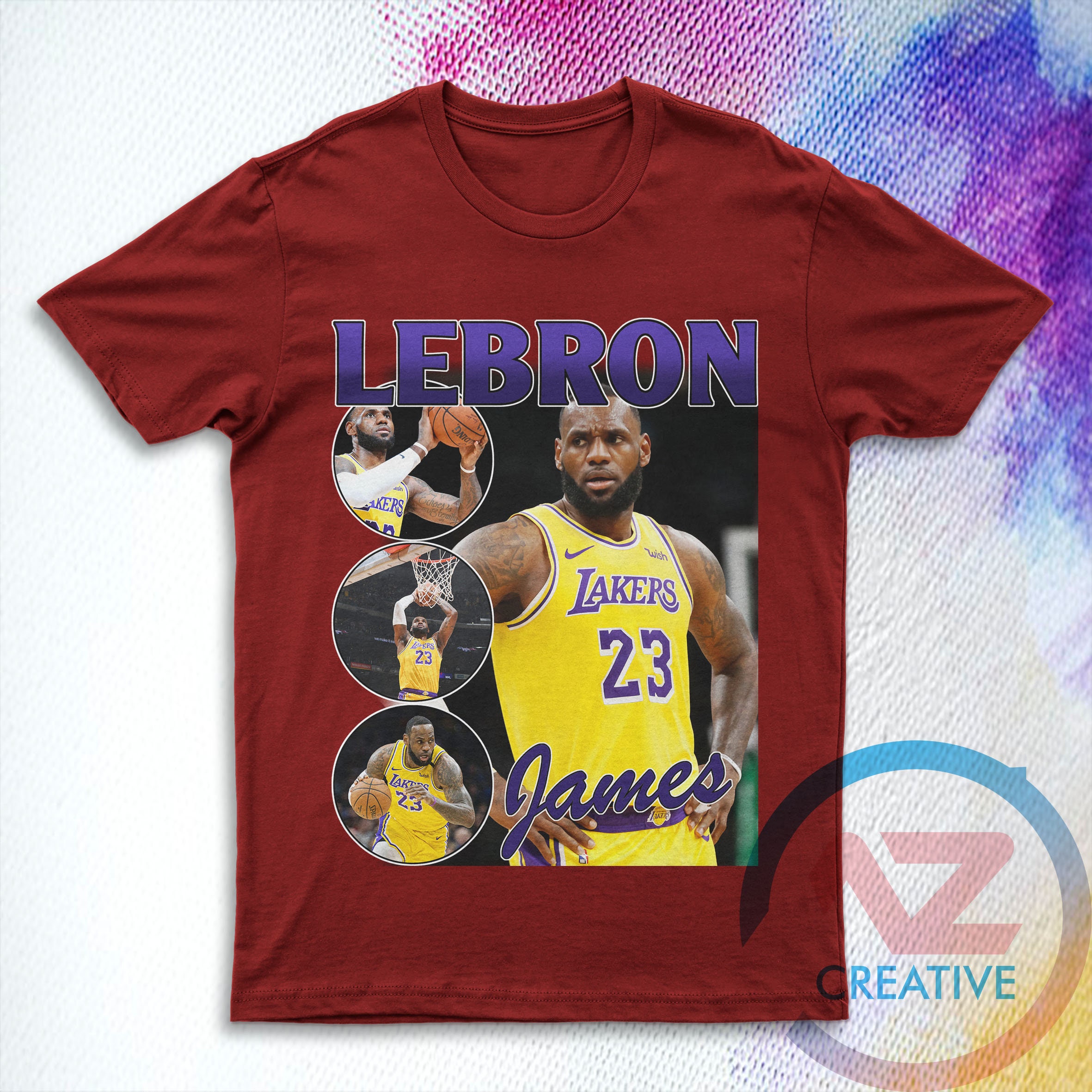 Nike Mens LeBron James Fate Loves the Fearless T-Shirt 