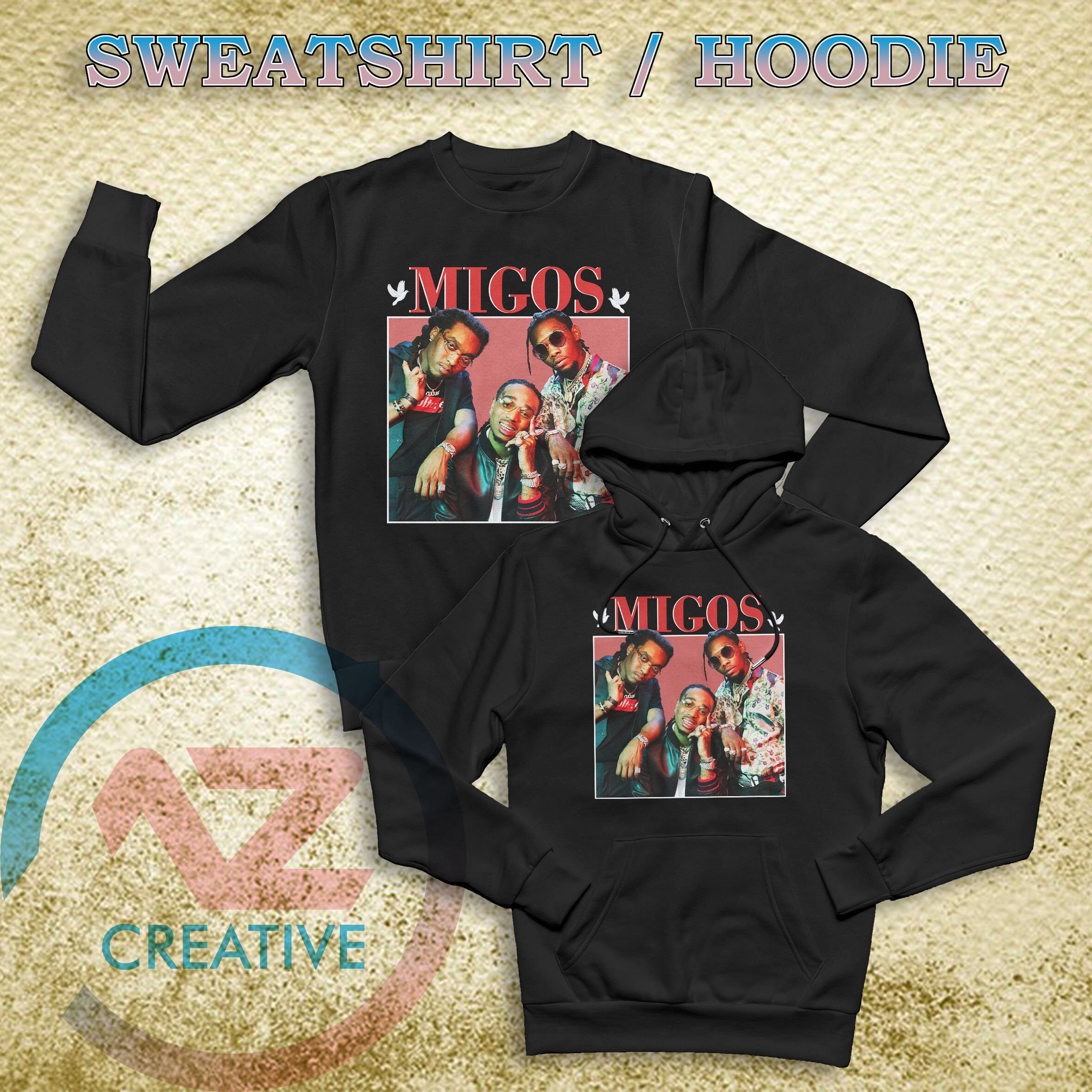 Migos Christmas Sweater - Etsy
