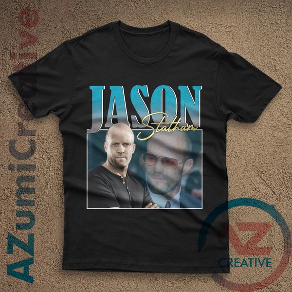 Jason Statham Shirt Vintage 90's T-shirt Retro 90's shirt Jason statham tee Birthday Gift Transporter FF9 T shirt