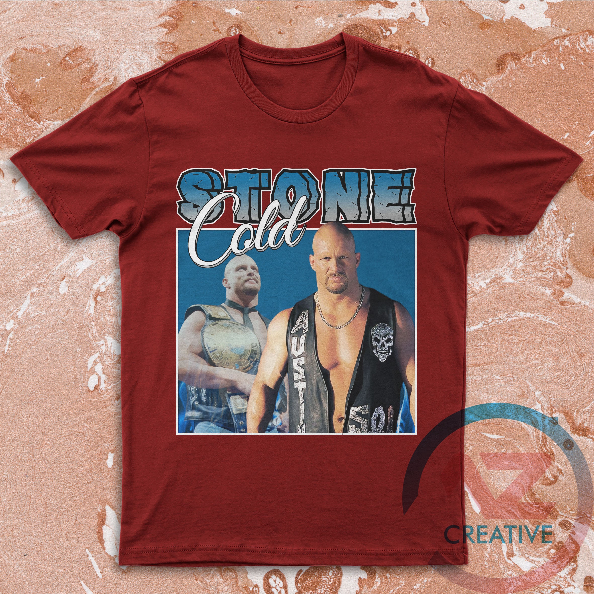 Vintage 90s Stone Cold Steve Austin Rap 