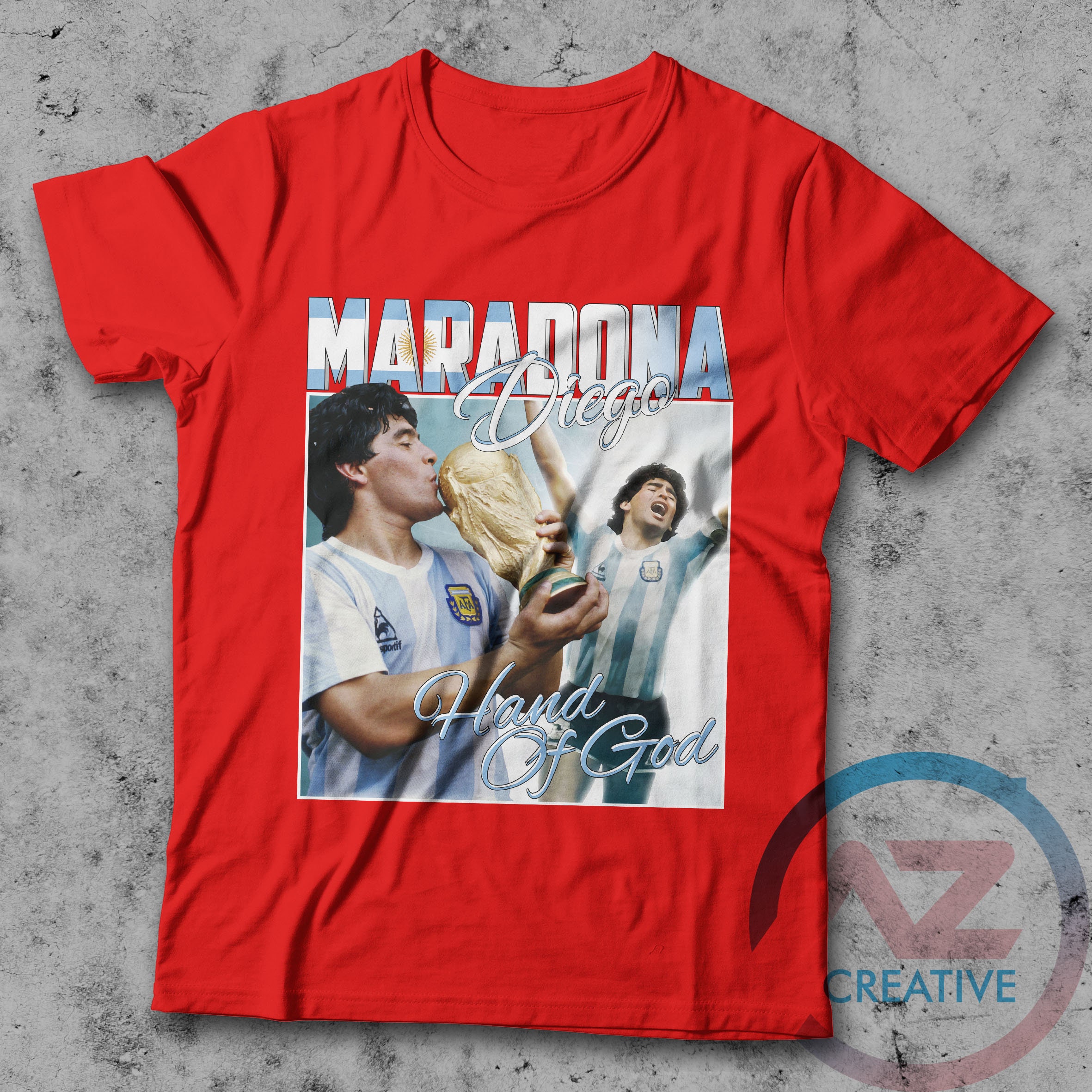 camisetas legend maradona