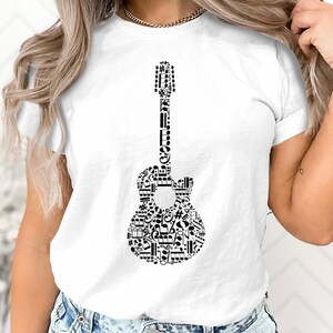 Guitarist Guitar Player Gift T-Shirt Guitar Shirt Guitarist Shirt Guitar Gift Guitar T-Shirt Playing Guitar Rock Band Musician Shirt