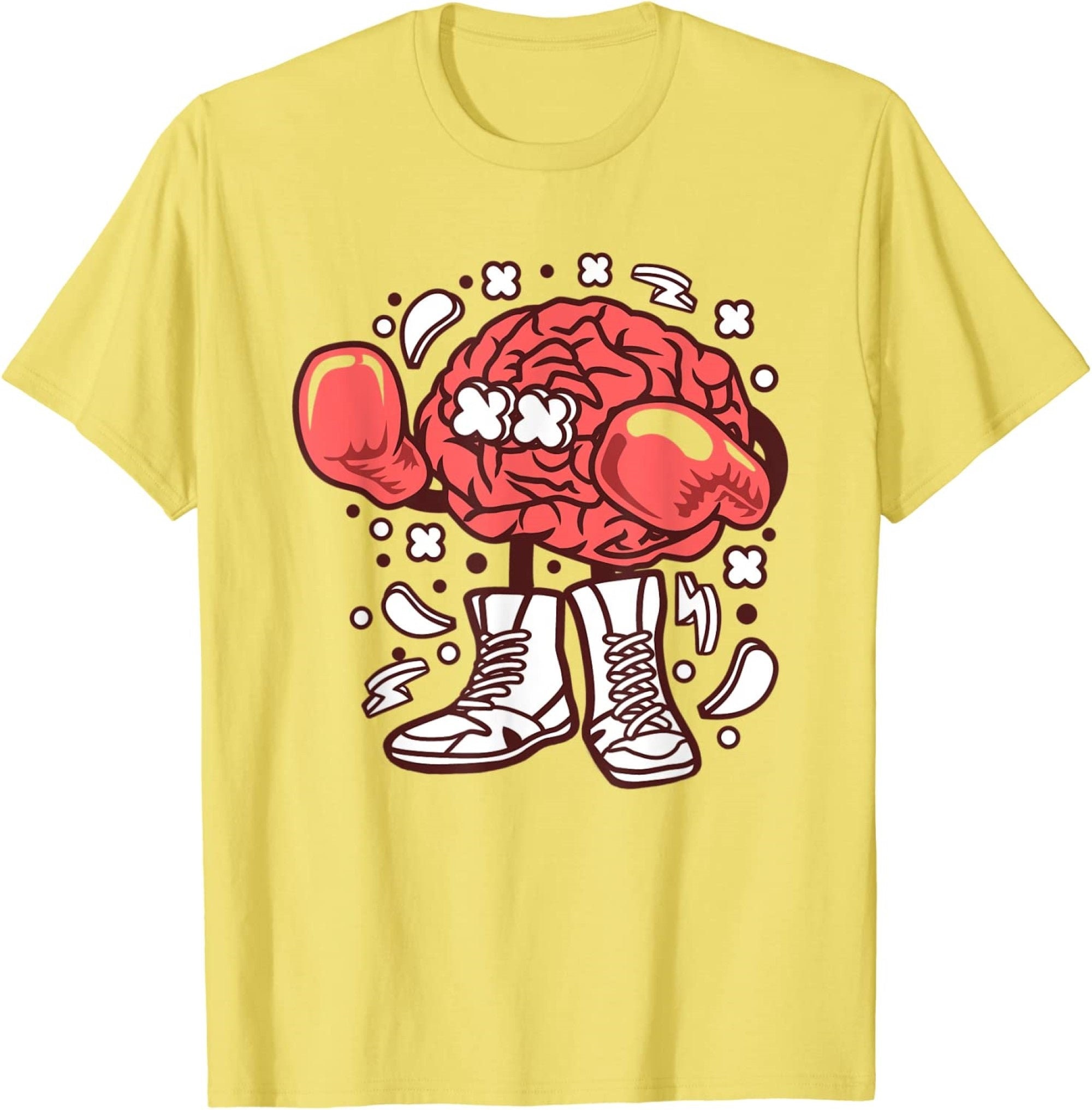 Discover Boxer Brain Fighter Boxing T-Shirt