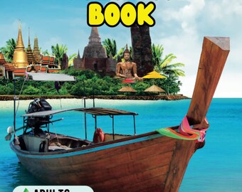 Travel Coloring Book For Adults Coloring Pages Travel Coloring Book For Women Men Coloring Books For Adults Relaxation Gift Coloring Books