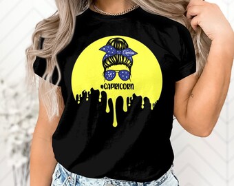 Horoscope Astrology Zodiac Signs Capricorn Gift, Horoscope Shirt, Zodiac Sign T-Shirt, Capricorn Constellation Tshirt, Birthday Gift