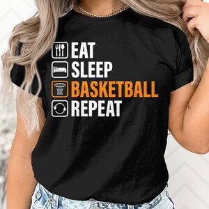Funny Basketball Player Game Day Gift Men Women Kids Mom Dad T-Shirt Basketball Player Team Birthday Holiday Presents Tshirt