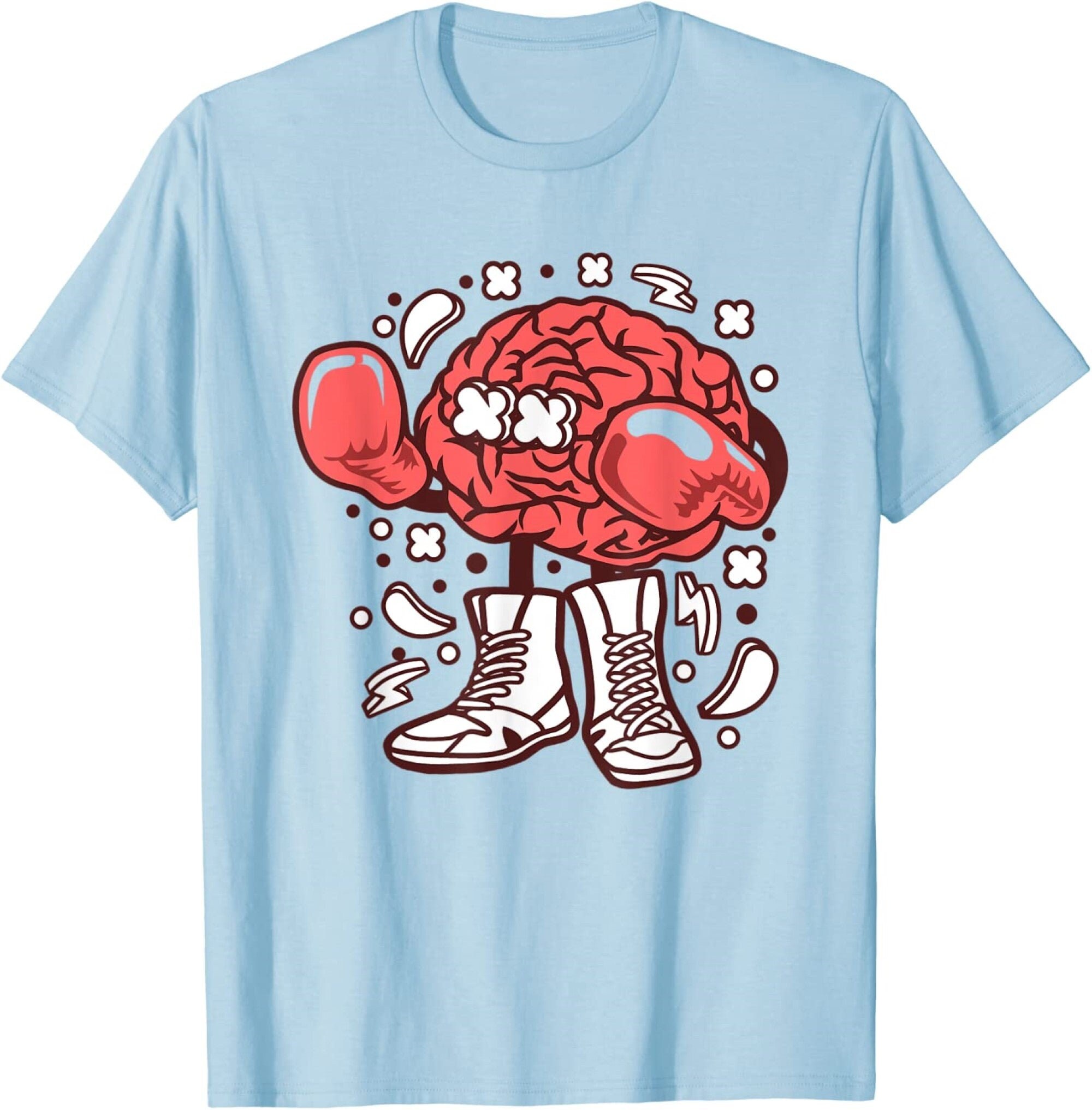 Discover Boxer Brain Fighter Boxing T-Shirt