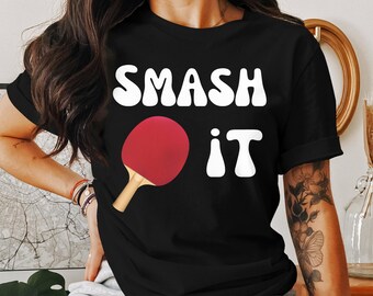 Funny Table Tennis Player Gift for Men Women Kids Boys Girls T-Shirt Table Tennis Player Game Birthday Holiday Presents Men Women Tshirt
