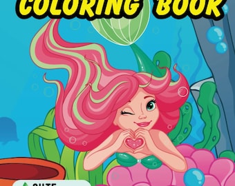 Mermaid Gift For Girls Mermaid Coloring Books For Girls Mermaid Activity Book For Kids Mermaid Books For Girls Age Mermaid Gifts For Women