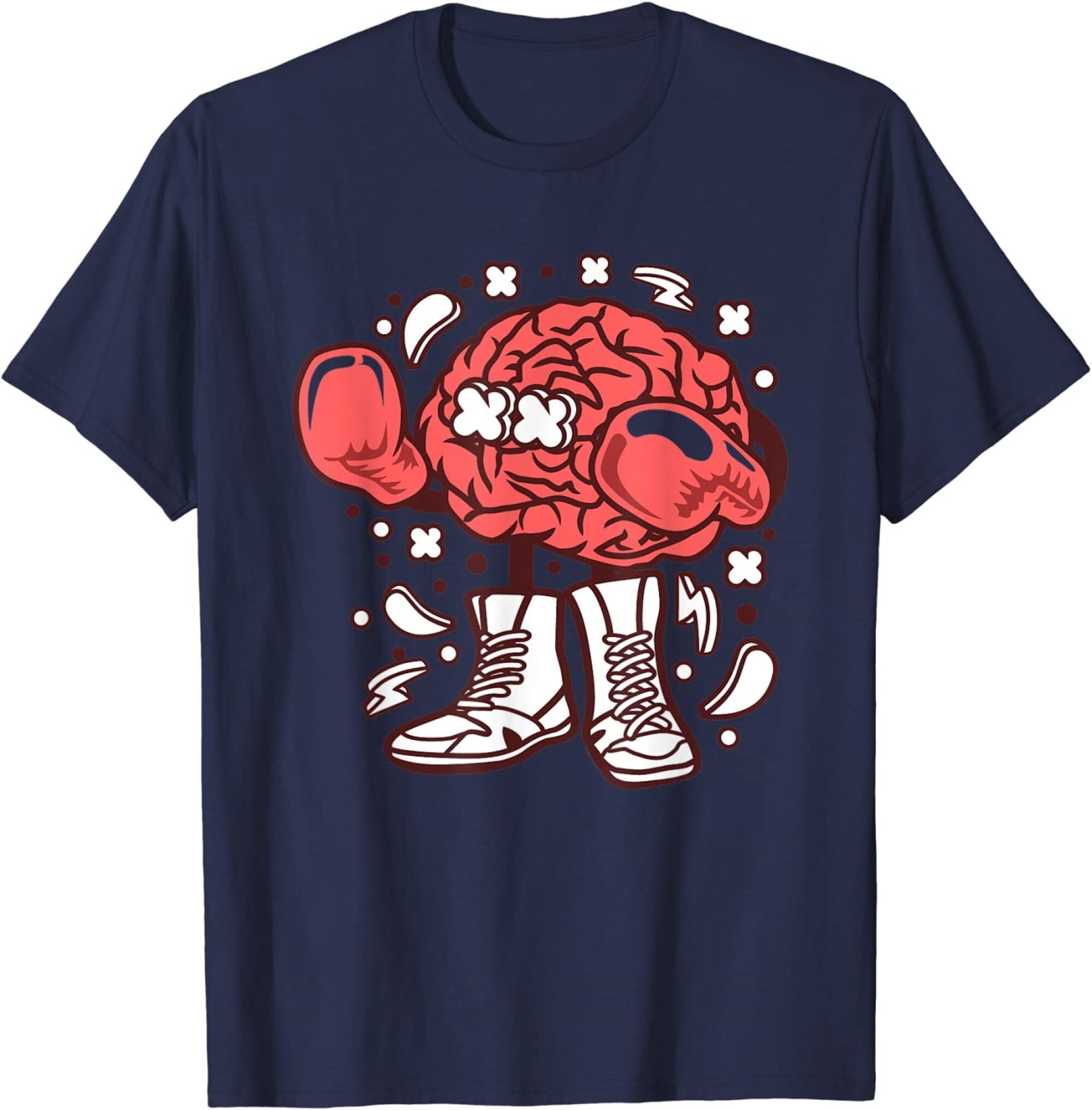 Discover Boxer Brain Fighter Boxing T-Shirt