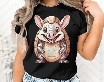 Funny Cute Armadillo Animal Lover Wildlife Nature Fan Gift T-Shirt Armadillo Animal Birthday Holiday Gifts Men Women Men Women Kids Tshirt