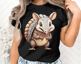 Funny Cute Armadillo Animal Lover Wildlife Nature Fan Gift T-Shirt Armadillo Animal Birthday Holiday Gifts Men Women Men Women Kids Tshirt
