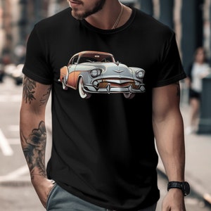 Vintage Retro Old Classic Car Automobile Gift Men Women Kids T-Shirt Old Vintage Classic Car Birthday Holiday Presents Men Women Kid Tshirt