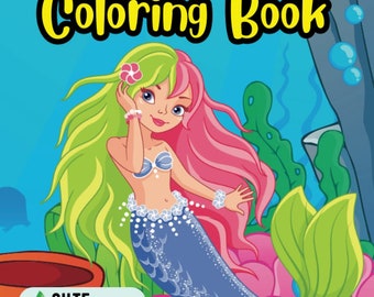 Mermaid Gift For Girls Mermaid Coloring Books For Girls Mermaid Activity Book For Kids Mermaid Books For Girls Age Mermaid Gifts For Women