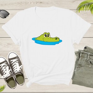 Cool Gator Alligator Crocodile Lover Gift For Men Women Kids T-Shirt Alligator Gator Lover Gift T Shirt for Boys Girls Graphic Tshirt