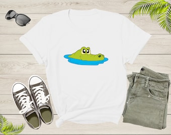 Cool Gator Alligator Crocodile Lover Gift For Men Women Kids T-Shirt Alligator Gator Lover Gift T Shirt for Boys Girls Graphic Tshirt