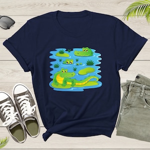Cool Gator Alligator Crocodile Lover Gift For Men Women Kids T-Shirt Gator Alligator Lover Gift T Shirt for Boys Girls Graphic Tshirt