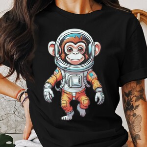 Space Monkey T Shirt - Etsy