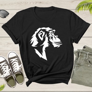 Cool Monkey Lover Gift Shirt For Adult Men Women Kids Monkey Graphics Present Ideas Tshirt Funny Monkey Boy Girl Birthday Present T-shirt