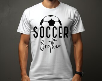 Soccer Brother Player Coach Fan Game Day Gift Boys Men Teens T-Shirt Soccer Brother Game Day Birthday Holiday Present Tshirt