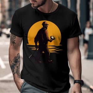 Cool Coal Miner Underground Gold Minning Gift Men Women Kids T-Shirt Cool Coal Miner Mining Birthday Holiday Presents Tshirt