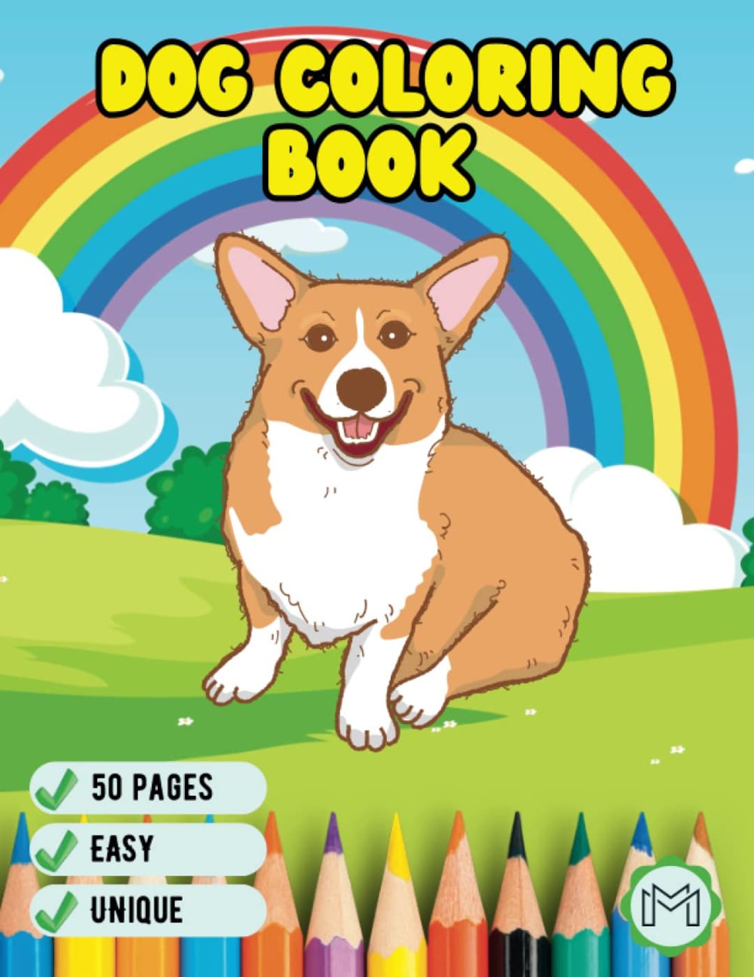 Dog Puppy Coloring Book Coloring Pages for Kids Adults Girls Boys Teens