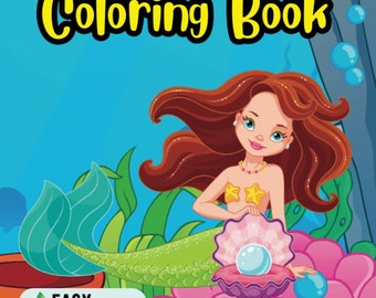 Mermaid Gift For Girls Mermaid Coloring Books For Girls Mermaid Activity Book For Kids Mermaid Books For Girls Age Mermaid Gifts For Women