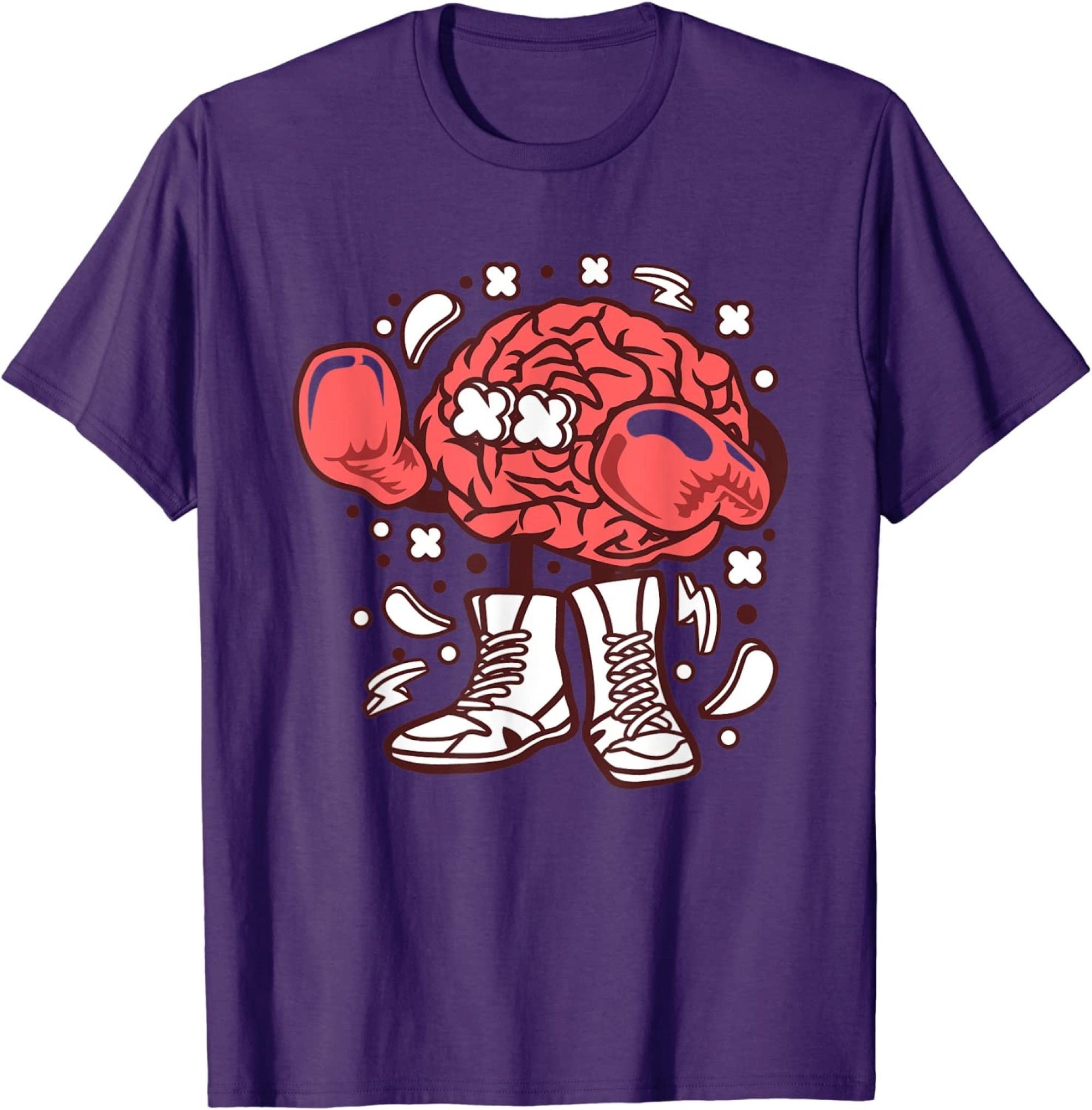 Discover Boxer Brain Fighter Boxing T-Shirt