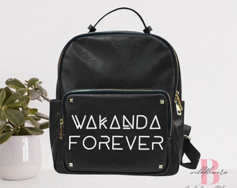 black panther mini backpack