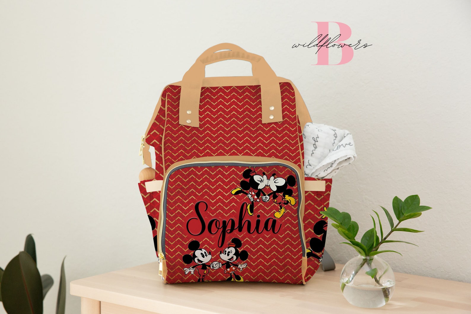 Personalized Baby Girl Diaper Bag Diaper Bag Backpack Girl | Etsy