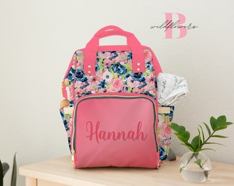 monogram diaper bolsa backpack