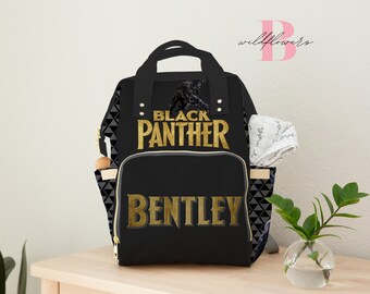 black panther mini backpack
