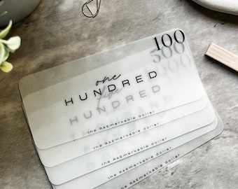 NEW PLACEHOLDERS |  5mil Matte Vellum |
