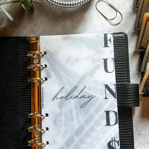 matte vellum Holiday style 2 A6 (PERSONAL SIZE) Dashboard