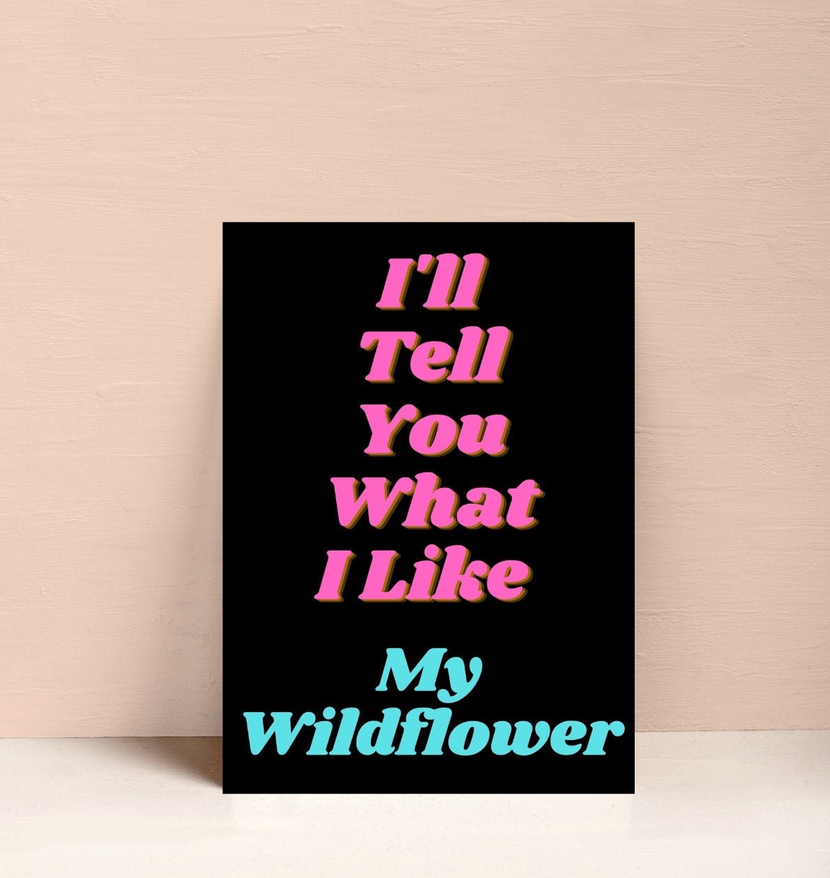 5SOS Wildflower Lyrics Digital Art Print/Poster Etsy