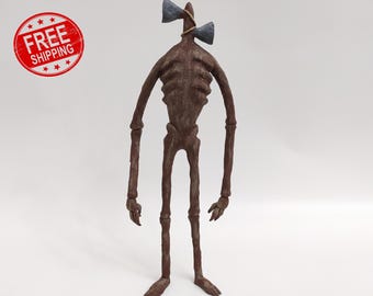 Siren Head Polymer Clay Sculpture Gift SCP Monsters Figure Trevor Henderson