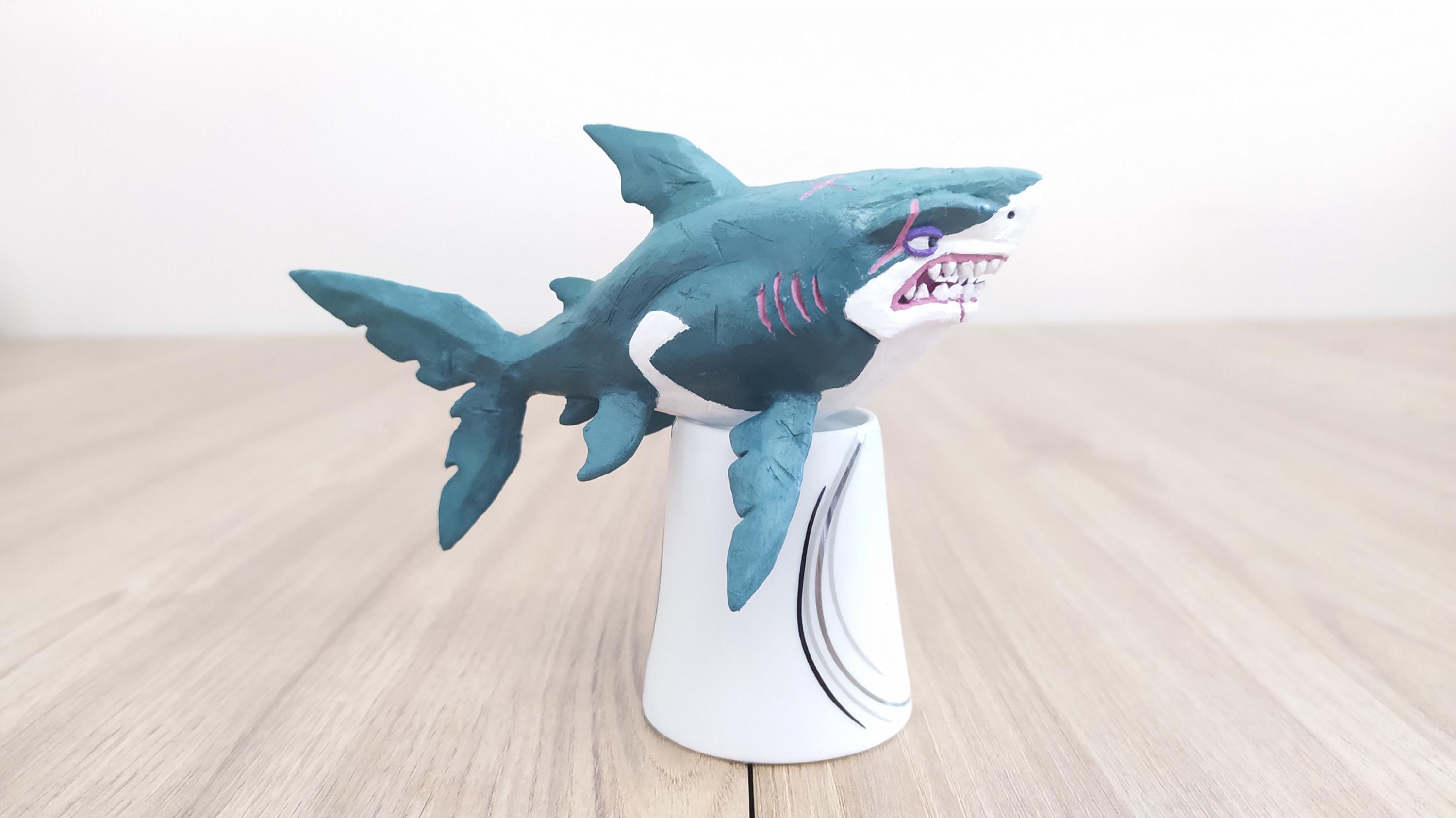 ハングリーシャークワールド 樹脂フィギュア ハンドメイド コレクター