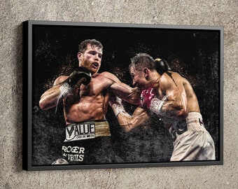Canelo Poster Etsy
