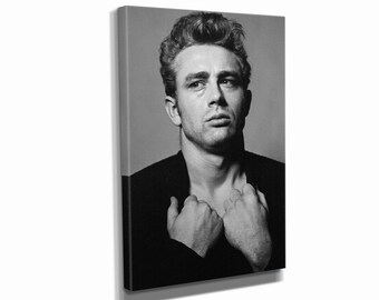 JAMES DEAN AMERICAN ACTOR Canvas Wall Art Picture JD2 MATAGA UNFRAMED-ROLLED