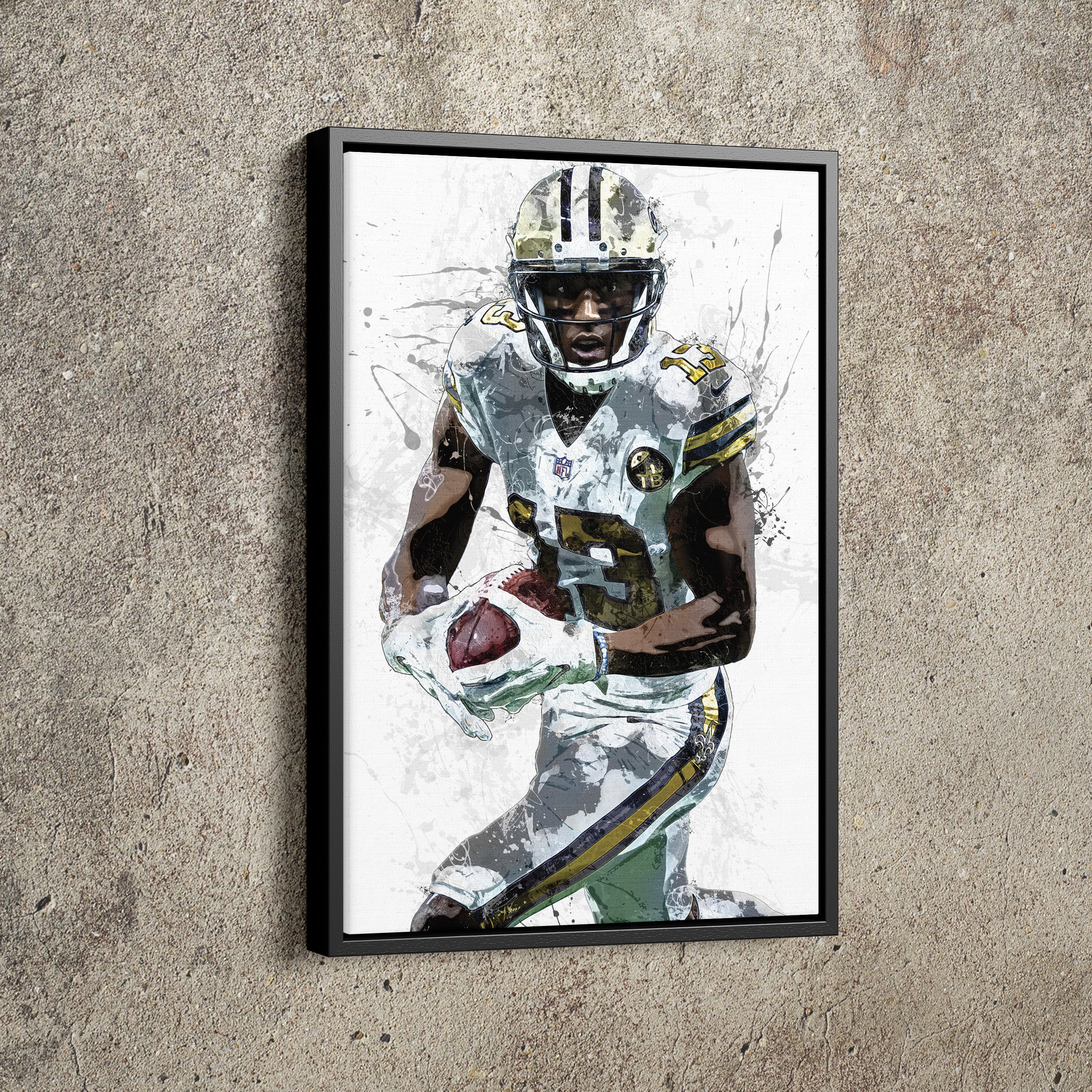 Michael Thomas Poster New Orleans Saints Football Hand Made | Etsy