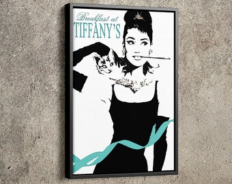 Audrey Hepburn Art  Poster and SVG  Home decor Wall art Print Movie celebrities art T shirt design Actres silhouette