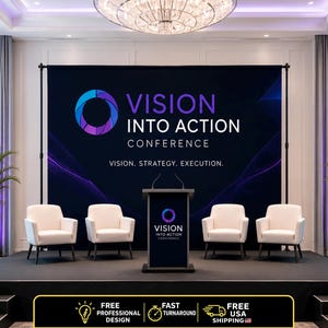 Muro con logotipo de empresa, fondo con logotipo personalizado para ferias comerciales, conferencias y eventos empresariales.